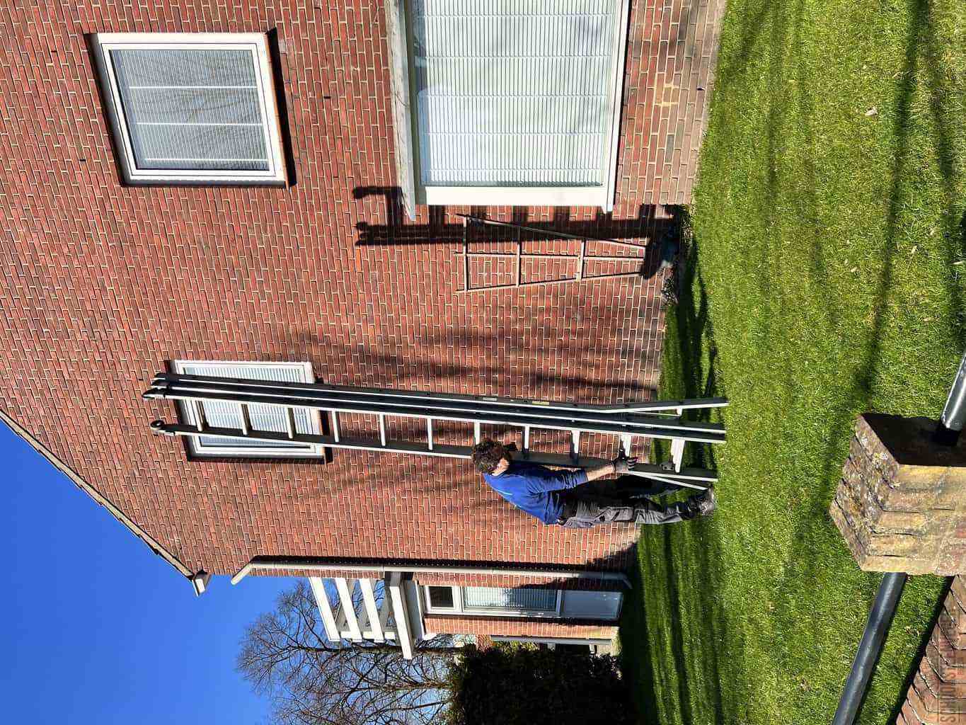 Breda schoorsteenveger huis ladder